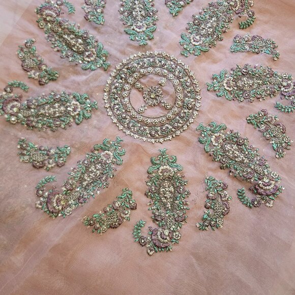 Pakistani Designer Pishwas - Picture 3 of 3